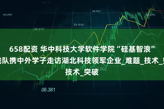 658配资 华中科技大学软件学院“硅基智浪”实践队携中外学子走访湖北科技领军企业_难题_技术_突破