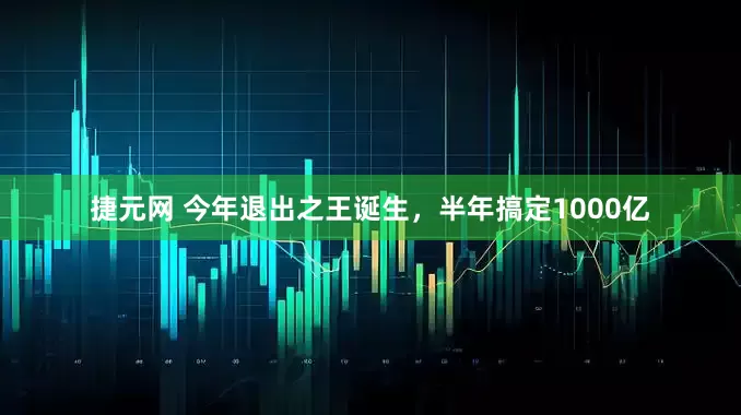 捷元网 今年退出之王诞生，半年搞定1000亿