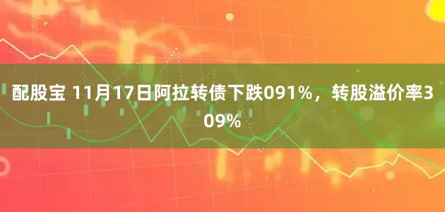 配股宝 11月17日阿拉转债下跌091%，转股溢价率309%